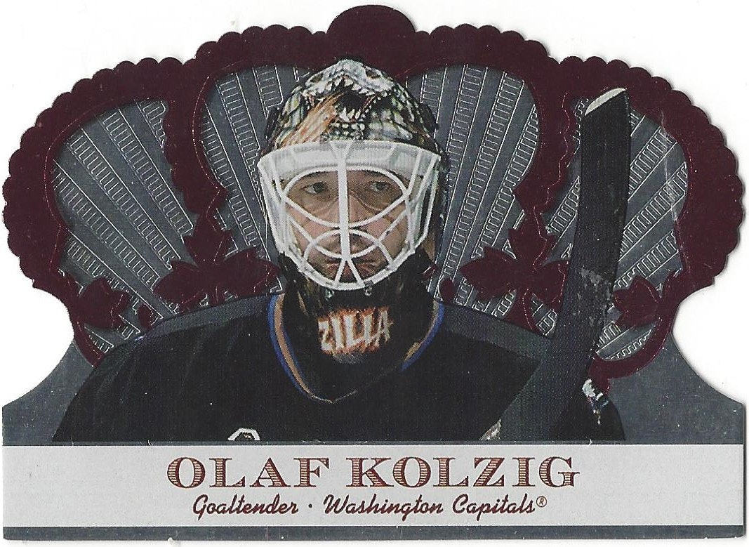 2000-01 Crown Royale Red #107 Olaf Kolzig (15-27x8-CAPITALS)