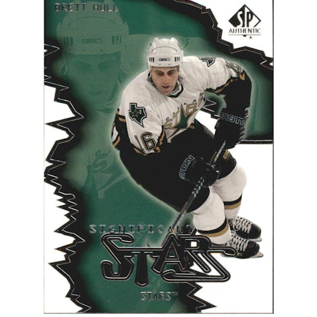 2000-01 SP Authentic Significant Stars #ST2 Brett Hull (12-X175-NHLSTARS)
