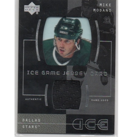 2000-01 Upper Deck Ice Game Jerseys #IMO Mike Modano Upd (50-X243-NHLSTARS)