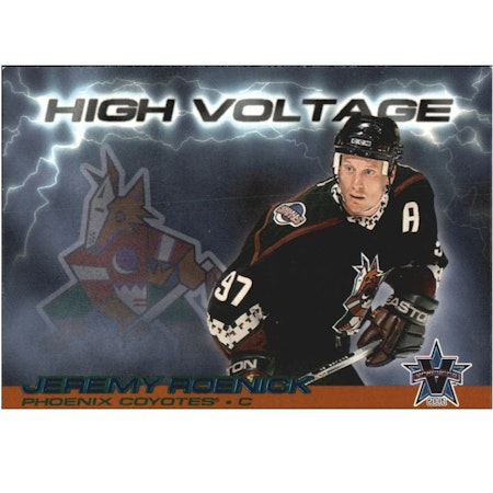 2000-01 Vanguard High Voltage #27 Jeremy Roenick (12-X170-COYOTES) (2)