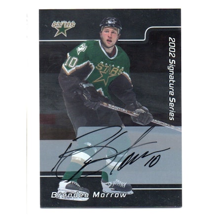 2001-02 BAP Signature Series Autographs #9 Brenden Morrow (40-X270-NHLSTARS)