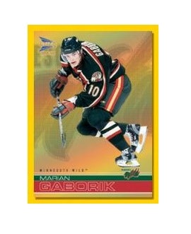 2001-02 McDonald's Pacific #20 Marian Gaborik (10-X23-NHLWILD)