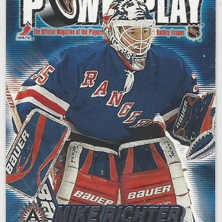 2001-02 Pacific Adrenaline Power Play #24 Mike Richter (10-289x8-RANGERS)