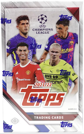 2021-22 Topps UEFA Champions League Collection Soccer (Hobby Box)