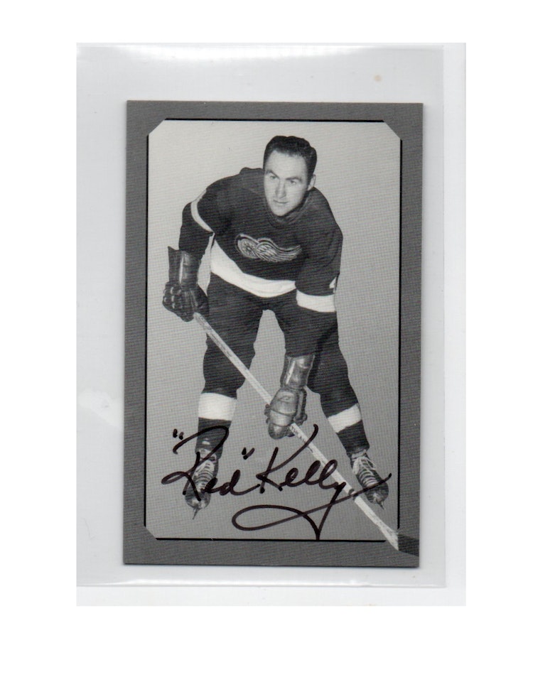 2001-02 Parkhurst Pre-Parkies Autographs #RK Red Kelly (100-X268-RED WINGS)