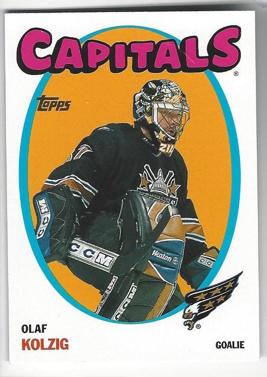 2001-02 Topps 71-72 Heritage Parallel #7 Olaf Kolzig (15-151x3-CAPITALS)