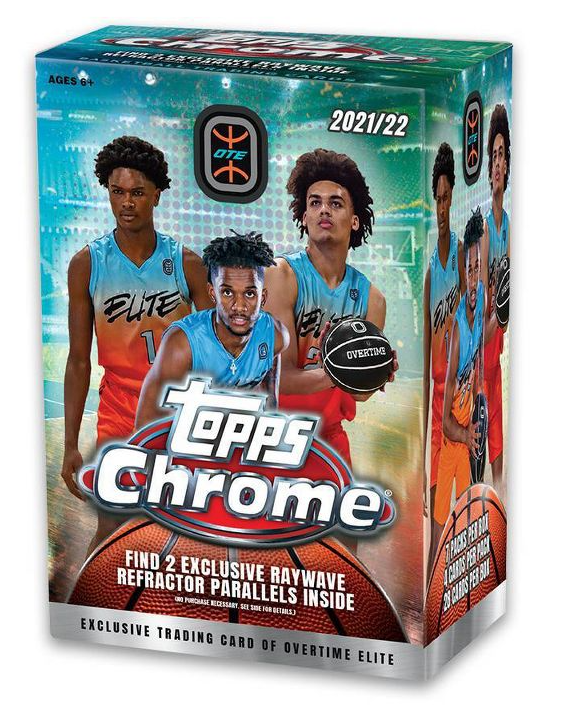2021-22 Topps Chrome OTE Basketball (Blaster Box)