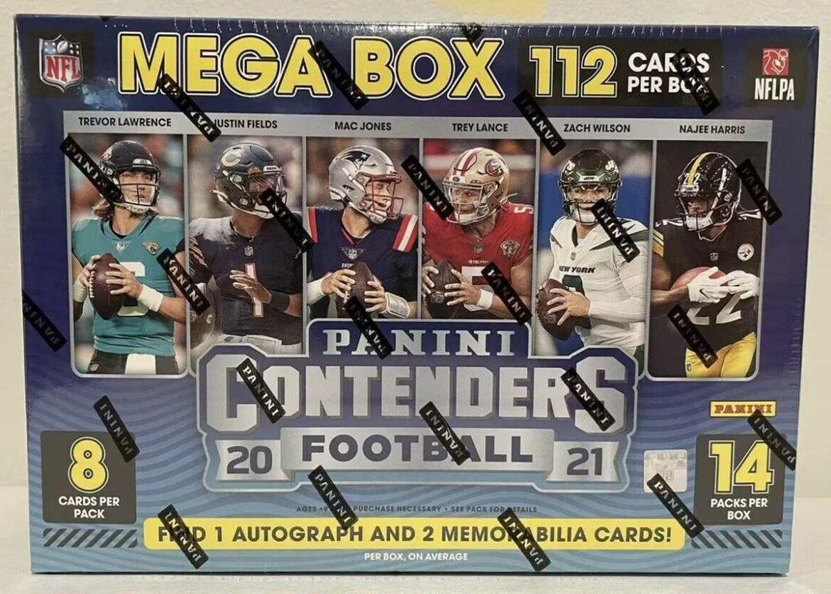 2021 Panini Contenders Football (Mega Box)