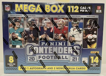 2021 Panini Contenders Football (Mega Box)