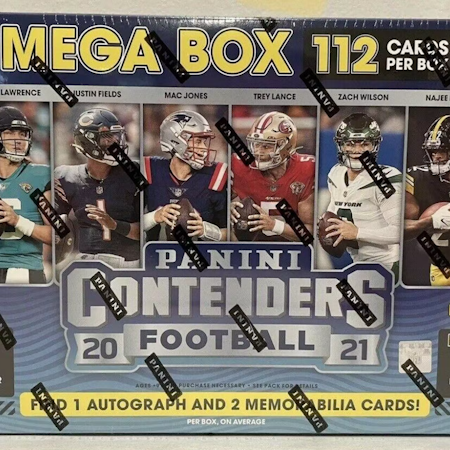 2021 Panini Contenders Football (Mega Box)