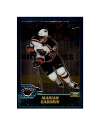 2001-02 Topps Chrome #18 Marian Gaborik (10-X213-NHLWILD)