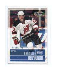 2001-02 UD Playmakers #126 Christian Berglund RC (15-X282-DEVILS)