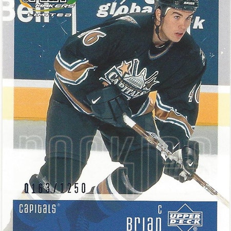 2001-02 UD Playmakers #145 Brian Sutherby RC (15-X39-CAPITALS)