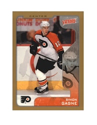 2001-02 Upper Deck Victory Gold #258 Simon Gagne (10-X172-FLYERS)