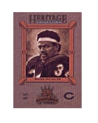 2002 Gridiron Kings Heritage Collection #HC21 Walter Payton (20-X278-NFLBEARS)