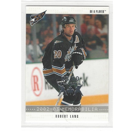 2002-03 BAP Memorabilia Toronto Fall Expo #172 Robert Lang (50-X139-CAPITALS)