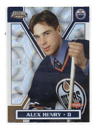 2002-03 Pacific Exclusive #179A Alex Henry RC (10-X299-OILERS)
