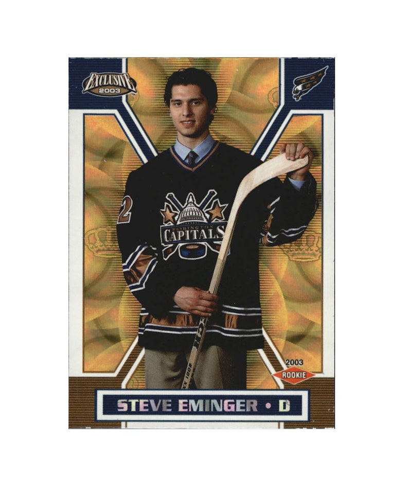 2002-03 Pacific Exclusive Gold #192 Steve Eminger (10-X217-CAPITALS)