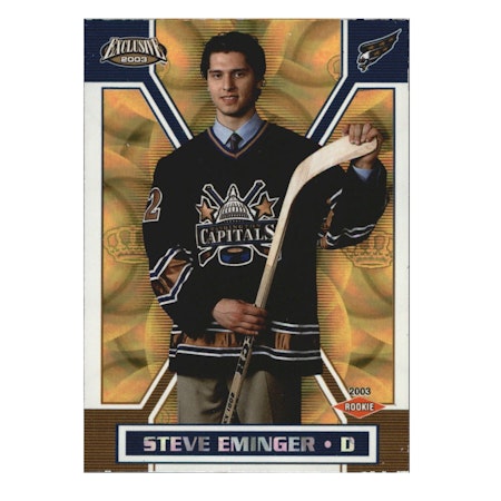 2002-03 Pacific Exclusive Gold #192 Steve Eminger (10-X217-CAPITALS)