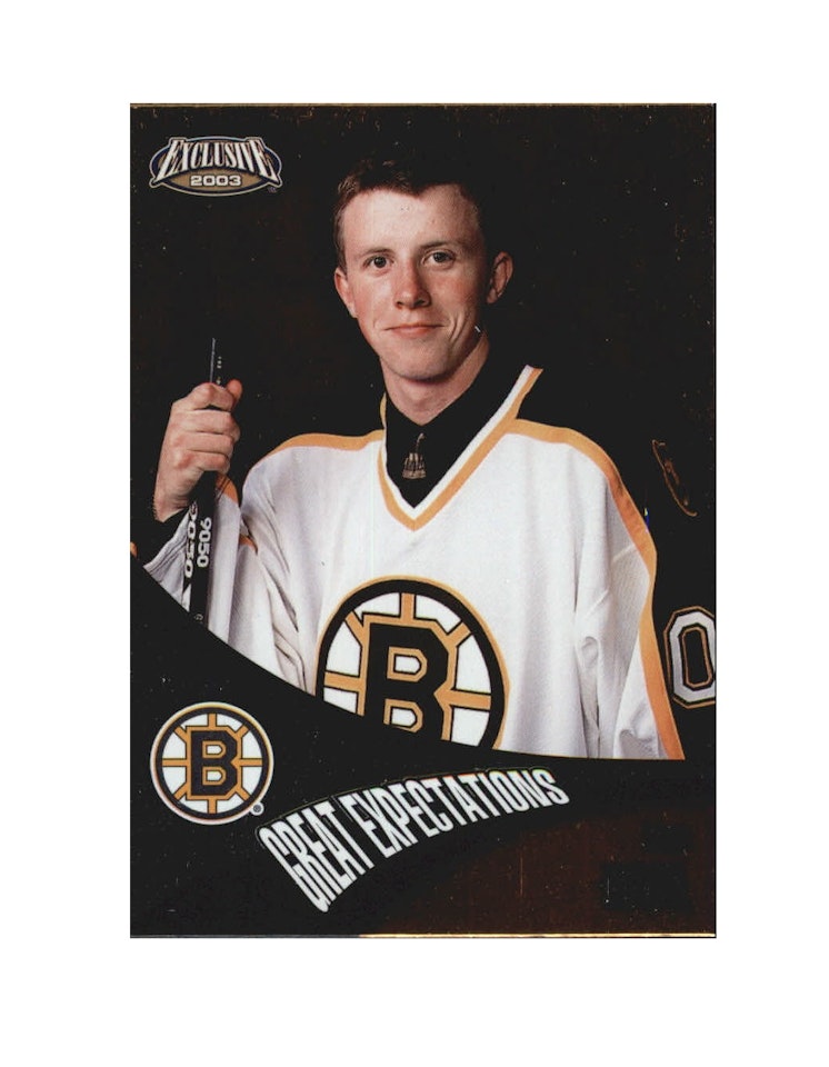 2002-03 Pacific Exclusive Great Expectations #3 Ivan Huml (10-X171-BRUINS) (2)
