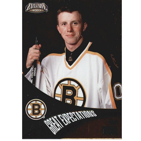 2002-03 Pacific Exclusive Great Expectations #3 Ivan Huml (10-X171-BRUINS) (2)