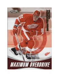 2002-03 Pacific Exclusive Maximum Overdrive #9 Sergei Fedorov (15-X171-RED WINGS)