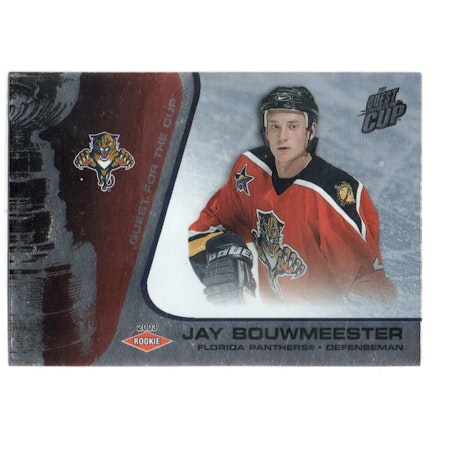 2002-03 Pacific Quest For the Cup #120 Jay Bouwmeester RC (25-X282-NHLPANTHERS)