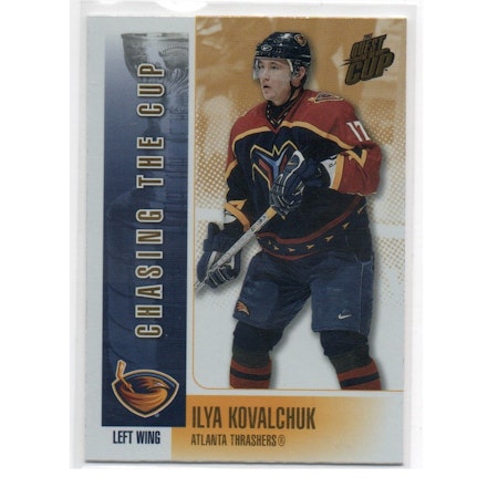2002-03 Pacific Quest For the Cup Chasing the Cup #3 Ilya Kovalchuk (10-X203-THRASHERS)
