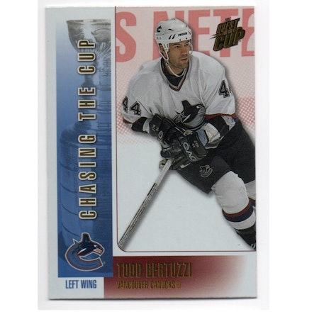 2002-03 Pacific Quest For the Cup Chasing the Cup #18 Todd Bertuzzi (10-X194-CANUCKS)