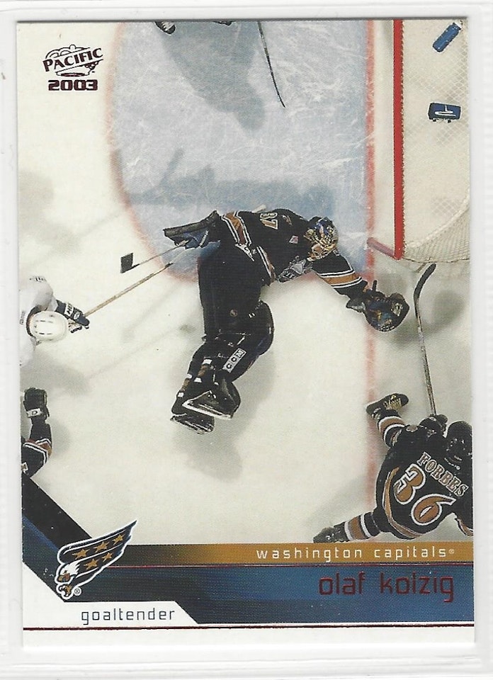 2002-03 Pacific Red #395 Olaf Kolzig (12-X141-CAPITALS)
