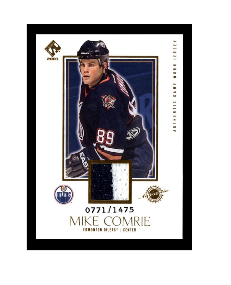2002-03 Private Stock Reserve #122 Mike Comrie (30-C2-OILERS)