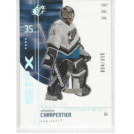 2002-03 SPx #125 Sebastien Charpentier SPR (20-X141-CAPITALS)