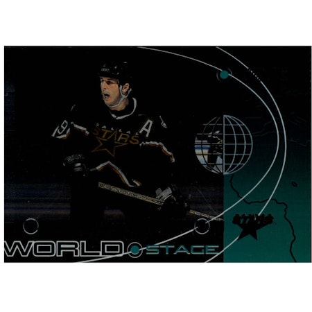 2002-03 Stadium Club World Stage #WS5 Mike Modano (12-180x6-NHLSTARS)