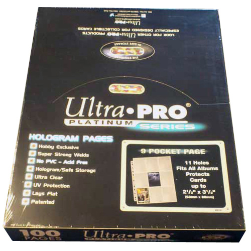 Ultra Pro Platinum Series (100st Plastfickor för pärm)