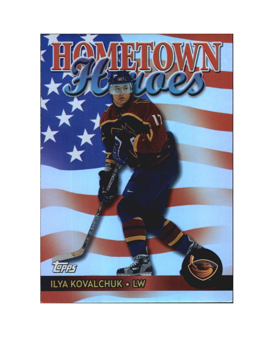 2002-03 Topps Hometown Heroes #HHU17 Ilya Kovalchuk (10-X131-THRASHERS)