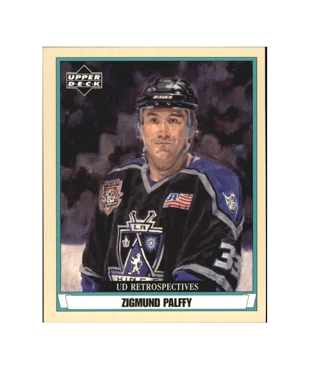 2002-03 UD Artistic Impressions Retrospectives #R42 Zigmund Palffy (10-X171-NHLKINGS)