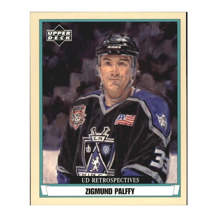 2002-03 UD Artistic Impressions Retrospectives #R42 Zigmund Palffy (10-X171-NHLKINGS)