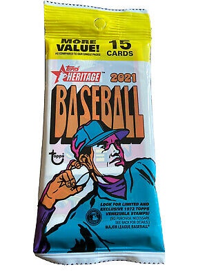2021 Topps Heritage Baseball (Fat Pack)