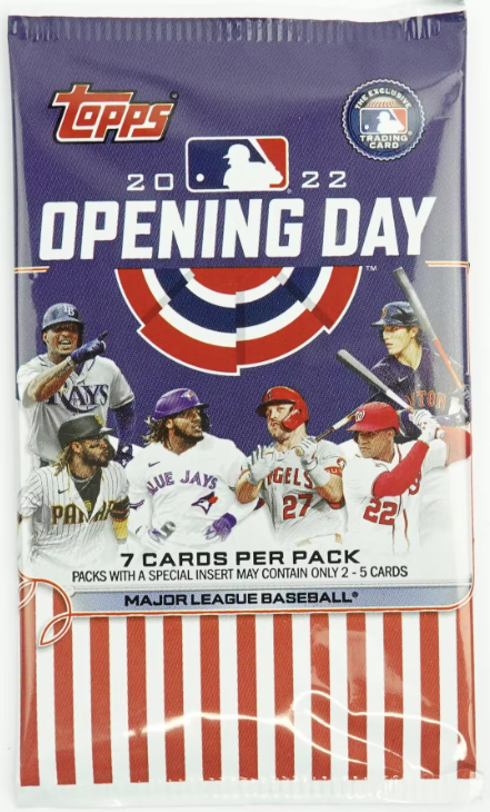 2022 Topps Opening Day Baseball (Hobby Pack)