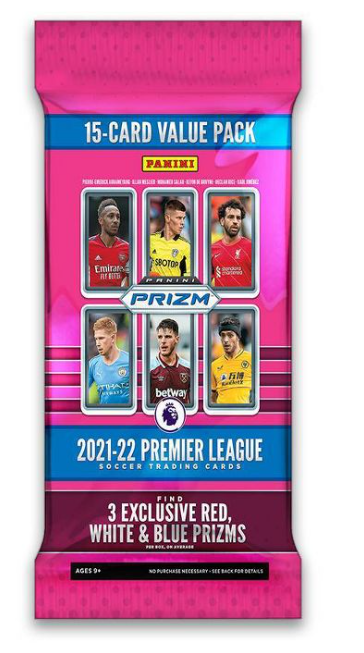 2021-22 Panini Prizm Premier League Soccer (Value Pack)