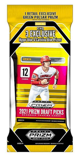 2022 Panini Prizm Draft Picks Baseball (Multipack)
