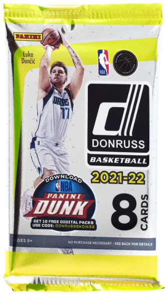 2021-22 Panini Donruss Basketball (Blaster Pack)