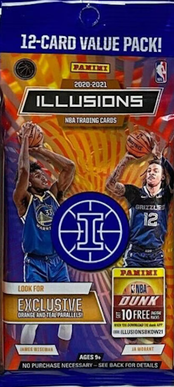 2020-21 Panini Illusions Basketball (Jumbo Value Pack)