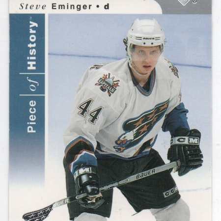 2002-03 UD Piece of History #150 Steve Eminger HM RC (15-X101-CAPITALS)