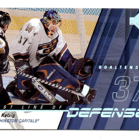 2002-03 Upper Deck Last Line of Defense #LL14 Olaf Kolzig (10-X137-CAPITALS)