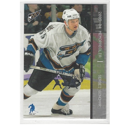 2003-04 BAP Memorabilia Toronto Spring Expo #86 Sergei Gonchar (50-X139-CAPITALS)