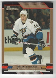 2003-04 Bowman Gold #24 Brian Sutherby (12-X79-CAPITALS)
