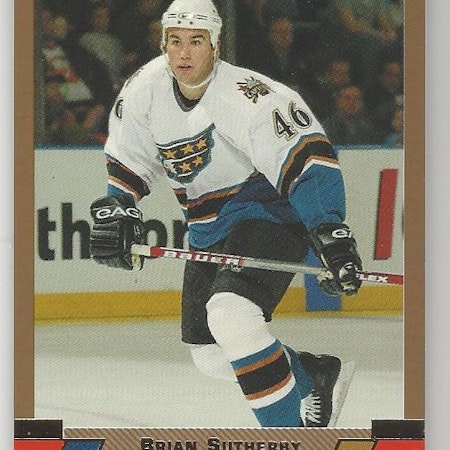 2003-04 Bowman Gold #24 Brian Sutherby (12-X79-CAPITALS)