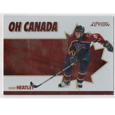 2003-04 ITG Action Oh Canada #OC10 Dany Heatley (12-X168-THRASHERS)