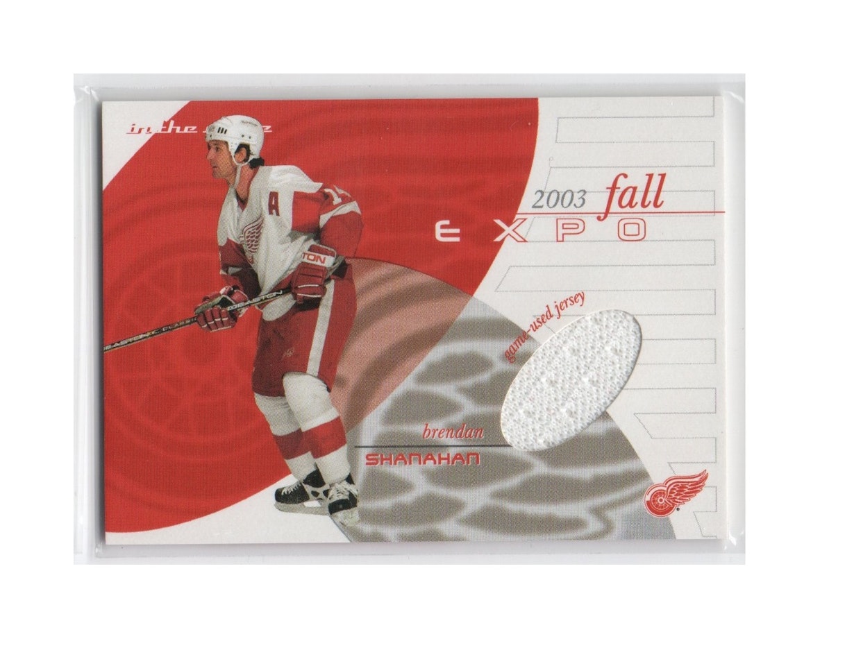 2003-04 ITG Toronto Fall Expo Jerseys #FE8 Brendan Shanahan (100-X175-RED WINGS)